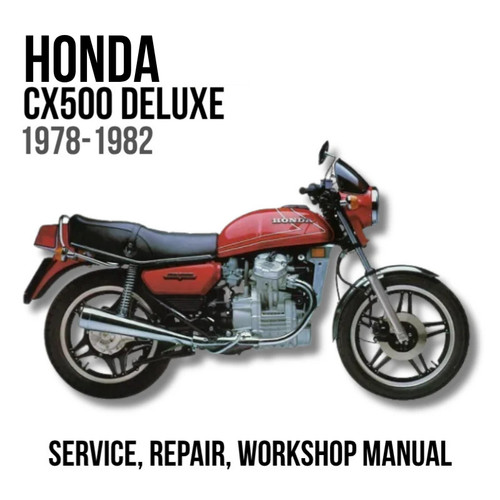 Honda cx500 500 deluxe - cx500, cx