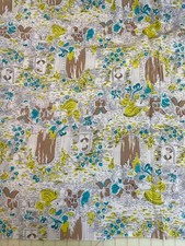 Tessuto seta vintage MCM anni