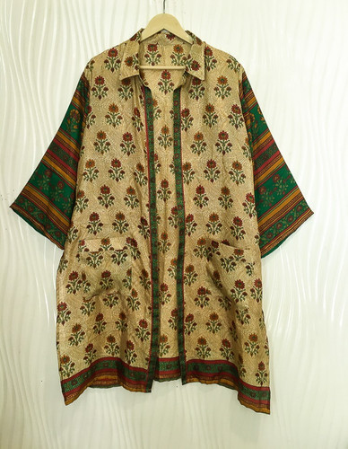 Cappotto giacca kimono midi