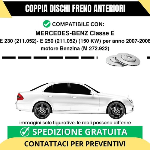 Coppia dischi freno - coppia, anteriori