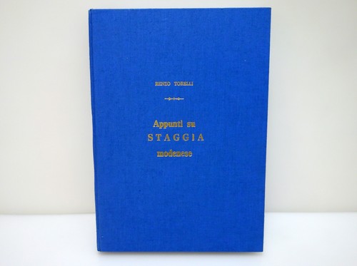 Renzo torelli staggia modenese - renzo,