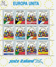 ITALIA 1993 EUROPA UNITA ECU