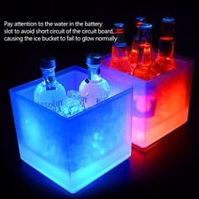 Secchiello ghiaccio luce led 6