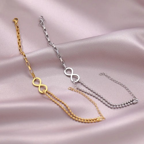 Bracciale acciaio simbolo - bracciale, in