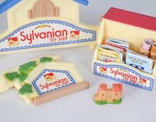 Sylvanian Toy Shop Ricambi, insegna, libri, treno, casa in miniatura, Calico Critters