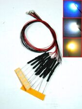 10pz Mini Led Fisso 3 mm 12 Volt - Colore a scelta Cielo Stellato Luci Presepe