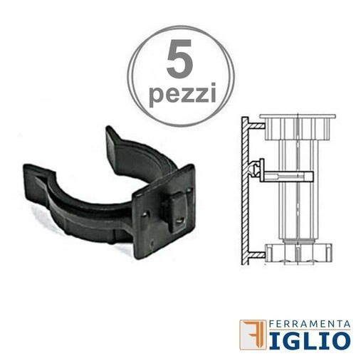 Gancio molla abs per - a,