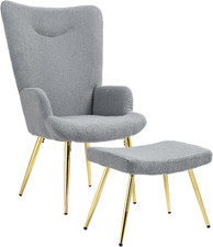 Poltrona Con Poggiapiedi