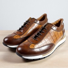 Sneaker uomo Maury marrone in