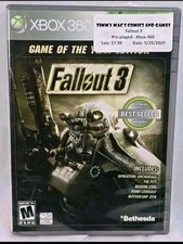 Xbox 360 Fallout 3 Game of the