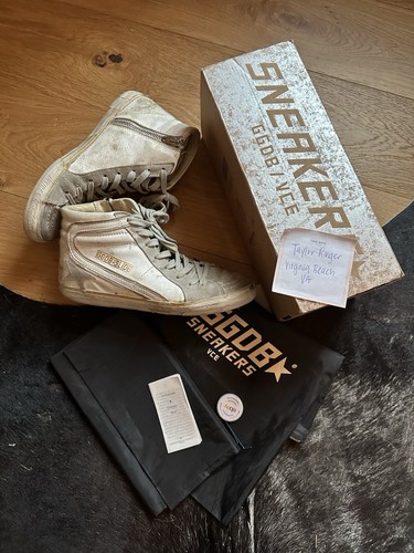 Golden goose slide sneaker - goose,