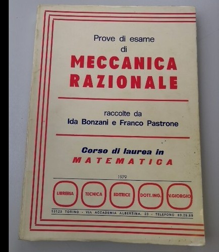 Prove esame meccanica - di,