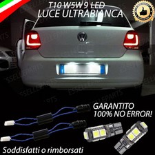 COPPIA LUCI TARGA 9 LED