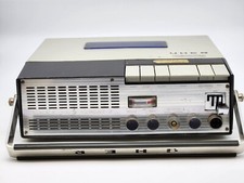Registratore a nastro portatile stereo vintage Uher 4000 report con custodia - non testato