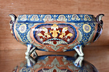 vaso centrotavola ceramica policroma 40 cm