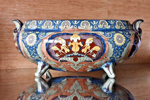 Vaso centrotavola ceramica - vaso,