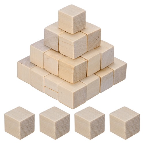 Cubetti legno 50pz 5cm - cubetti, 1.5cm