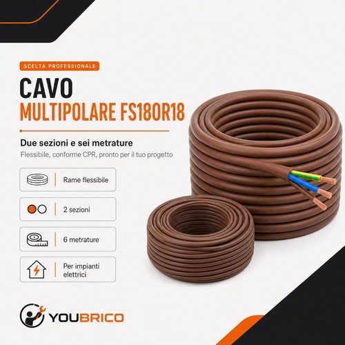 Cavo multipolare fs18or18 - multipolare,
