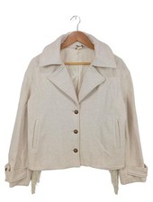 NKN NEKANE Giacca corta Donna Giacca Taglia IT 42 bianco sporco stile casual