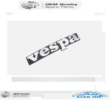 TARGHETTA FREGIO SCRITTA SCUDO ANTERIORE PIAGGIO VESPA PK XL 125 1986 1987 1988