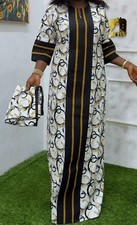 Caftano Boubou in cotone