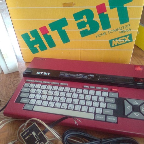 Computer sony hit bit - computer, hb-55
