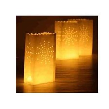 8 Lanterne Galleggianti Luminarie per Piscine Porta Candele Tea Light 2 x 4 PZ