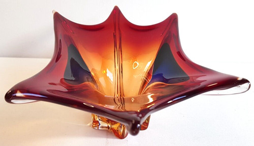 Vassoio vetro murano - vetro,