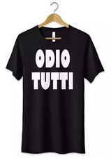 T-Shirt Maglietta Odio Tutti