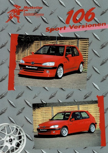 Musketier peugeot 106 - peugeot, sport
