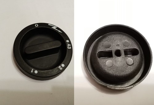 Delonghi manopola nera per - delonghi,