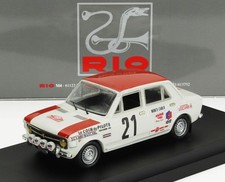 MODELLINO AUTO STATICO RIO FIAT 128 NIGHT VERSION RALLY MONTECARLO 1970 1:43