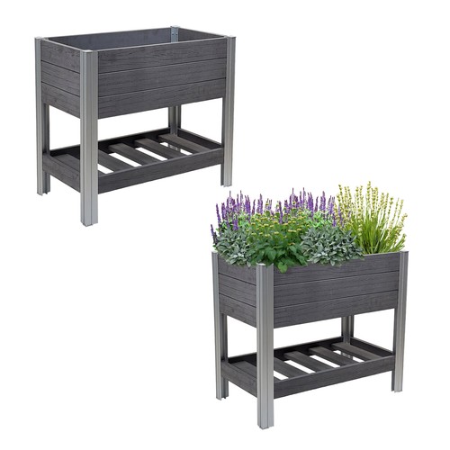 Vaso giardino con - giardino, ripiano