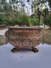 Grande Jardinière En Laiton