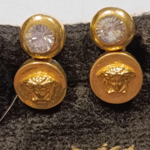 Versace gold swing - swing, earrings