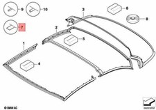 BMW Genuine OEM Butyl tape