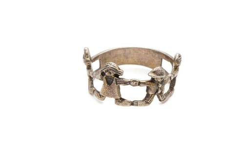 Anello fascia vintage - , in