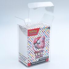 Teca Case Semi-Rigido Trasparente Kit Prerelease Pokemon Bundle 6 Buste 151
