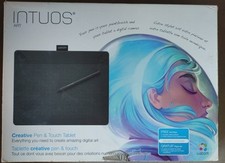 Wacom Intuos Art Tavoletta Grafica Touch con penna Medium M NeraUSB