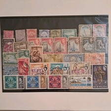 stamps Bermuda stock card #1