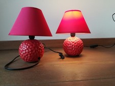 Coppia abat jour a forma di