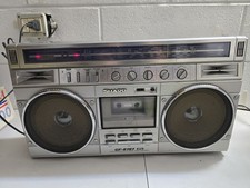 Asta Da 1 Euro! Radio Boombox SHARP - GF 8787 - Metal- Leggi