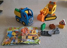 Lego duplo tracked excavator - tracked,