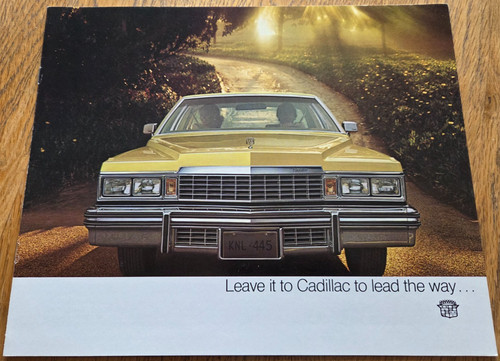 Brochure cadillac tutti - brochure, i