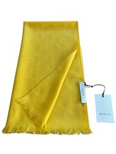 Stola Gucci Monogramma Giallo