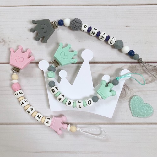 Nuckelkette bow pacifier chain - bow,