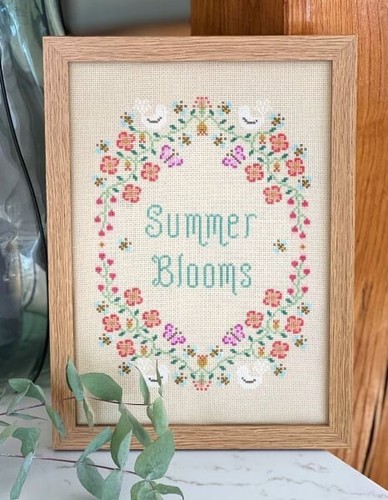 Kit punto croce fiori - , estivi
