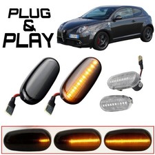 FRECCE LATERALI A LED DINAMICHE ALFA ROMEO MITO, 147 CANBUS - PROGRESSIVE COPPIA