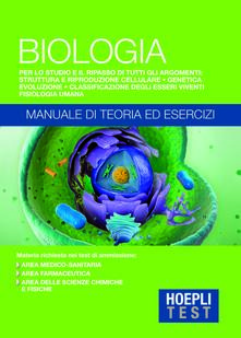 Hoepli test biologia - hoepli, manuale