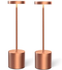 Cordless Table Lamps Rechargeable Set of 2, Portable LED Desk Lamp, 5000mAh B...